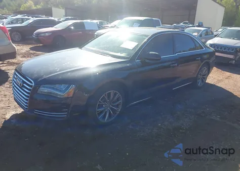 2012 Audi A8 L 4.2 из США, поврежденный, VIN WAURVAFD4CN032172